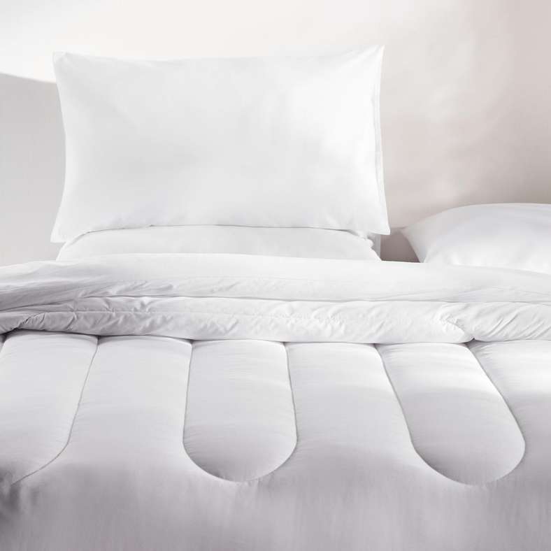 Pan Home Comfy Kids 144TC Cotton Rich 2-piece Full Comforter Set 160x220cm - White - 161FBR9901188 - Image 2