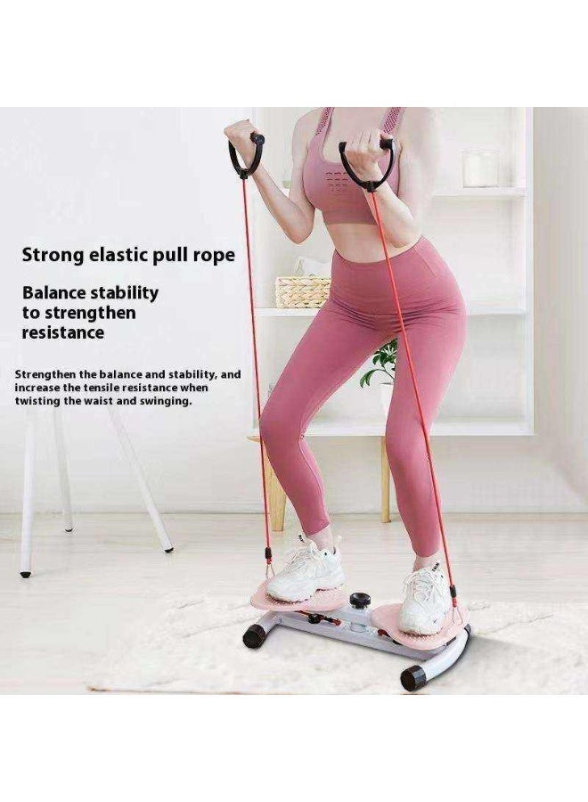 UV Enterprises waist twisting machine for Exercise, Ab Twister Board, Waist Twister Board, Quiet Twist Exercise Machine, Slim Waist Twisting Disc with Loop Resistance Bands, Aerobic Waist Sculptor Twist - Image 2