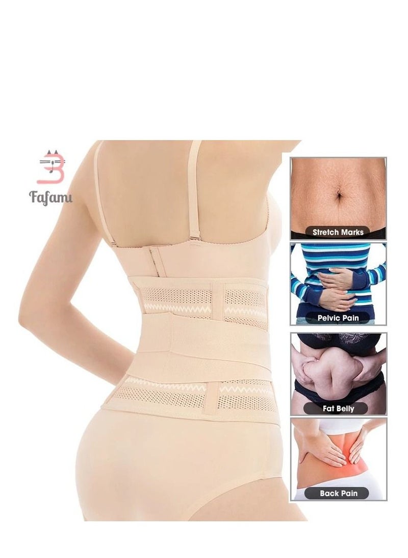 Generic 3-in-1 Postpartum Waist Support Corset Size L  - Image 5