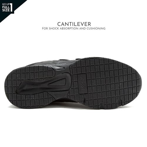 Avia Avi-Union II Strap Non Slip Shoes for Men, Hook and Loop Mens Walking Shoes with Memory Foam - Black, 10 Medium - Image 5