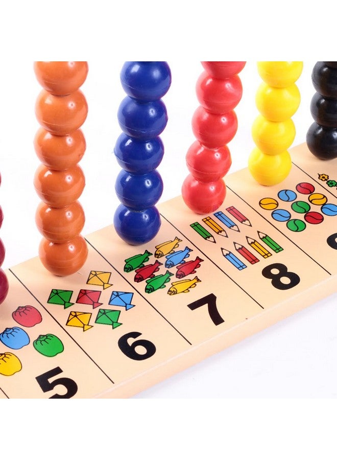 Skillofun Skillofun Wooden Let's Count (1-10), Multi Color - Image 5