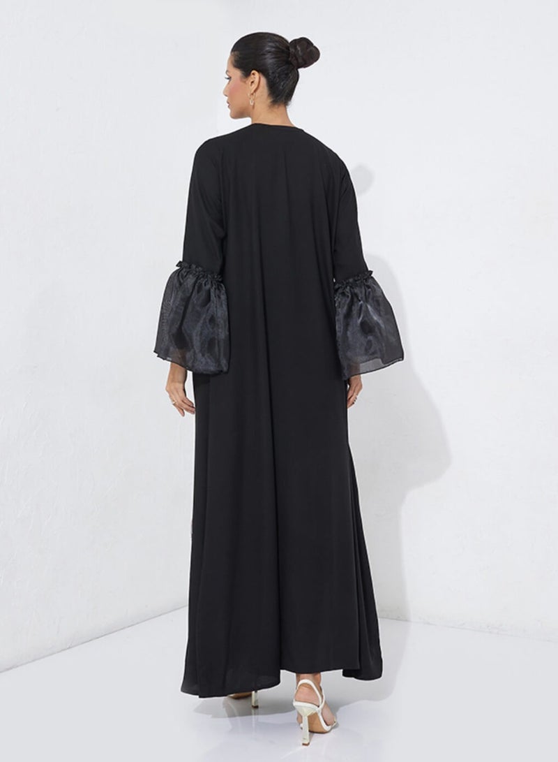 Rosette Abaya QG Black - Image 3