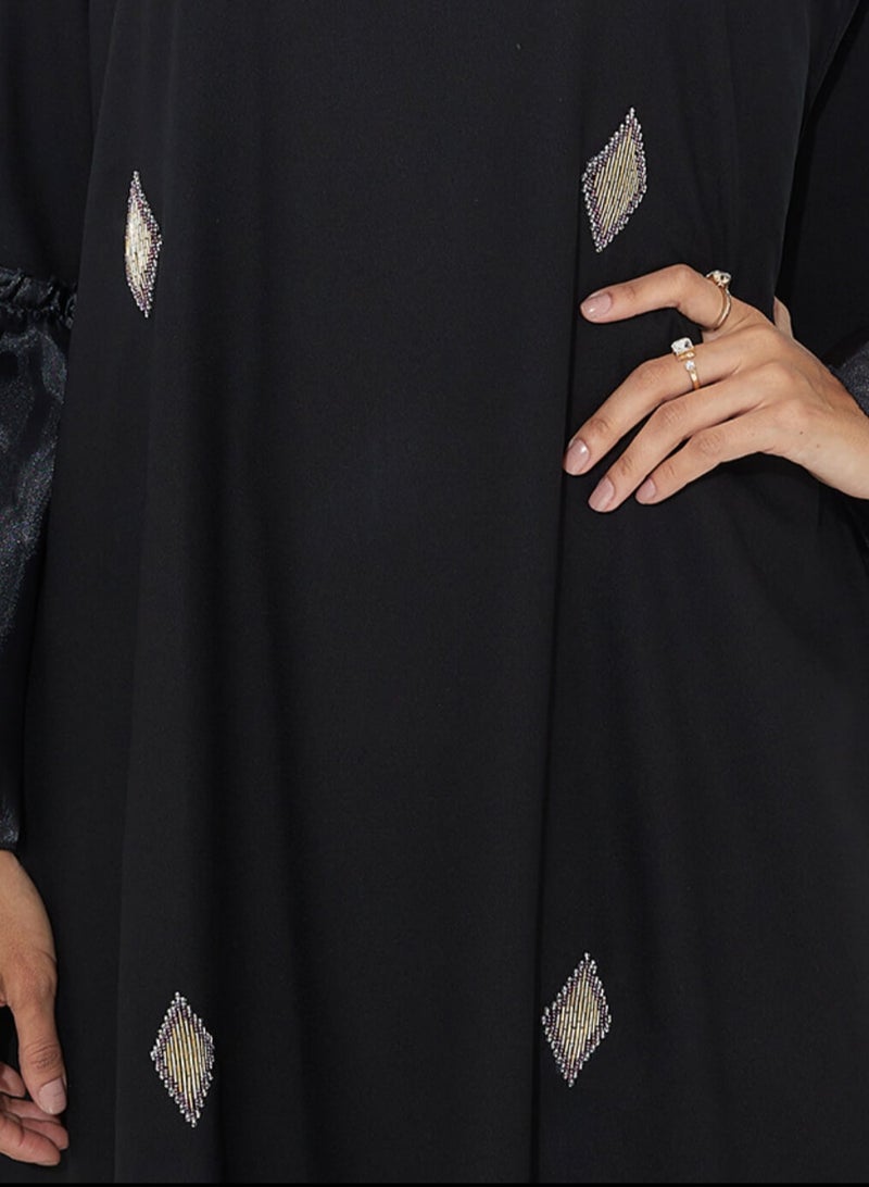 Rosette Abaya QG Black - Image 2
