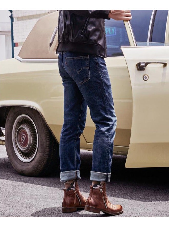 KUYING New Men's Casual Leather Boots - Image 3