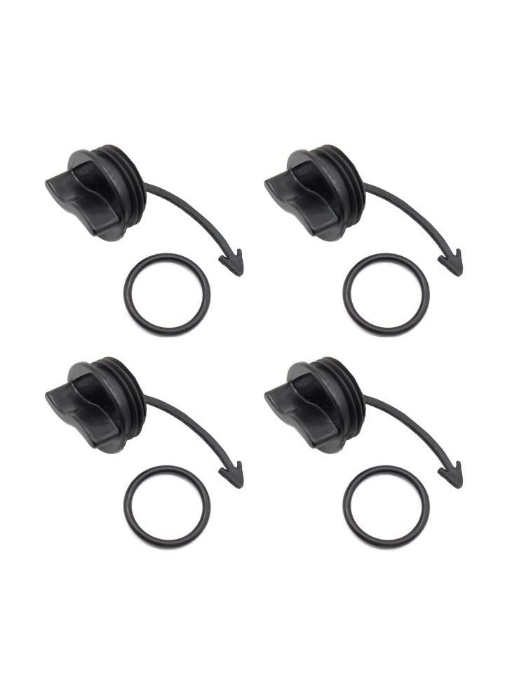 WLFINKMO Drain Plug for SeaDoo Compatible with GTI SE Limited Rental GTR GTS GTX LTD RXT RXTX Spark 300 900 Wake 130 155 260 20092021 Replaces 292001352 292001320 292002024 4 Pcs 