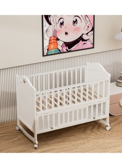 FUN MOMENT Wooden Baby Bed 120 X 60 CM  - Image 3