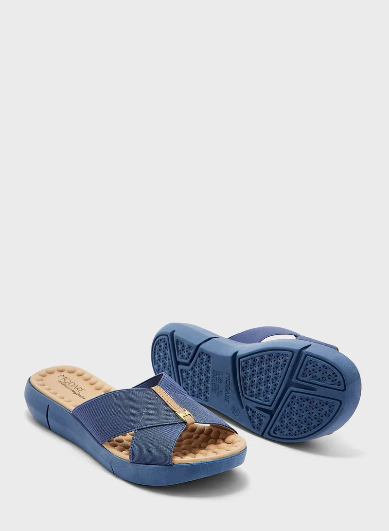 MODARE Multi Strap Flat Sandals