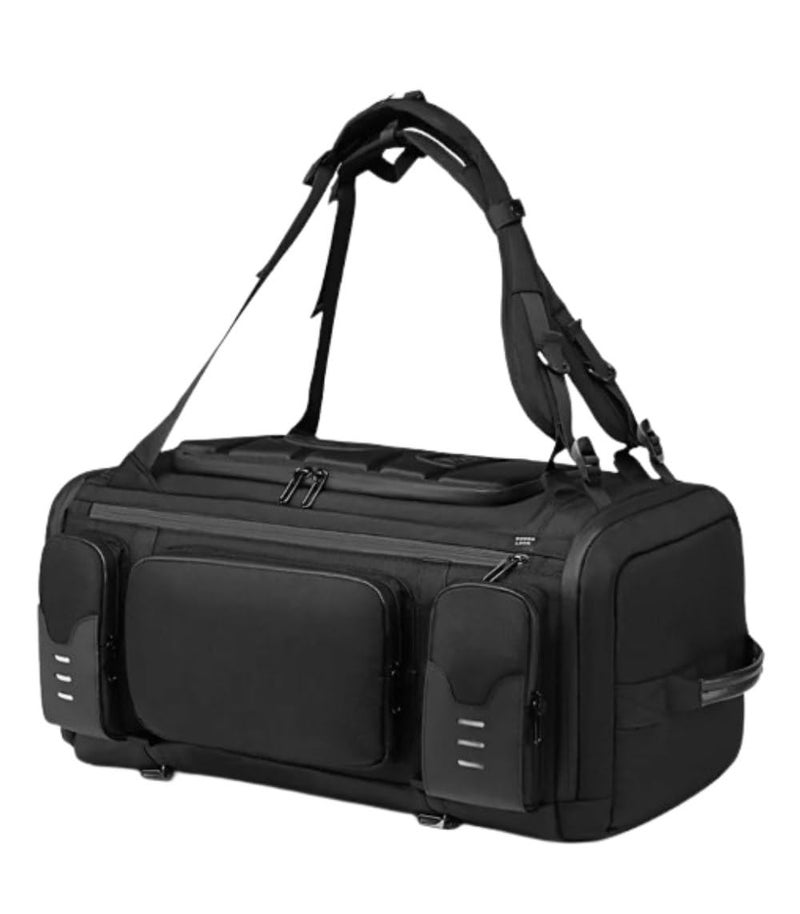 OZUKO Travel Backpack for Gym Hiking Camping Business Travel with Antitheft Design 52L Large Capacity Sneaker Storage, Black, 9326 - Image 5