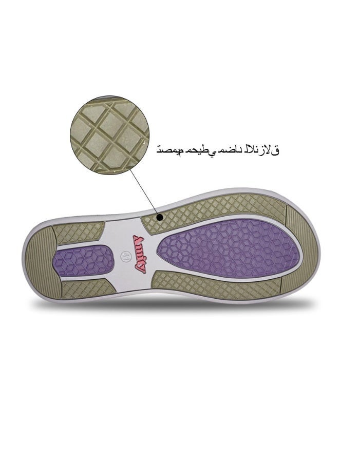 صندل رجالي بني كاجوال فاخر بتصميم عتيق - Image 4