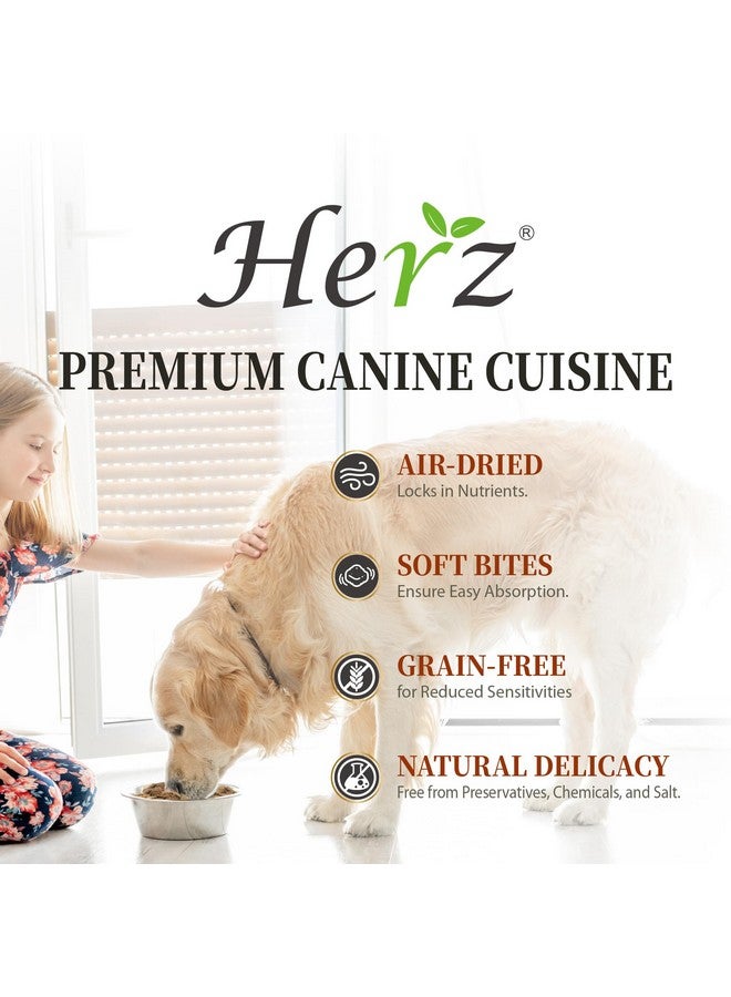 Herz Air-Dried Dog Food - Lamb & Duck Liver Recipe (1 lb) | All-Natural, High-Protein, Grain-Free, Limited Ingredients, Complete & Balanced, Premium Canine Cuisine - Image 2