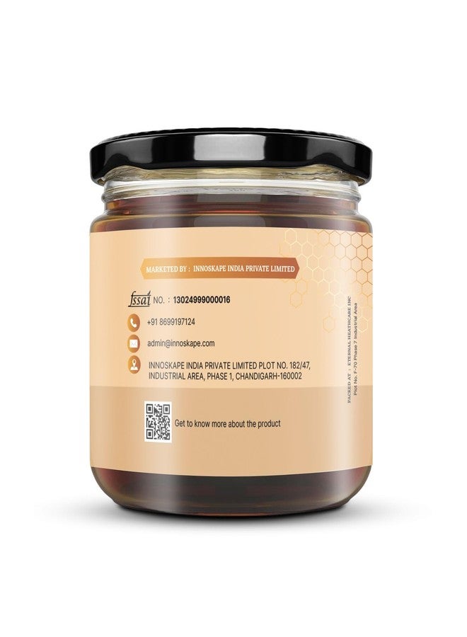 Munchbrew عسل مونشبرو بنكهة الزنجبيل والكركم 400 غرام | عسل بنكهة الزنجبيل والكركم | مُحلي طبيعي للشاي والحليب والطعام | عبوة زجاجية | مُحلي متعدد الاستخدامات - Image 2