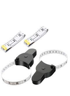 Y&D Body Measuring Tape 60 Inch Measure, Tailor Retract Ergonomic Design Tapes and Soft Measure for Measurement 4 Pcs  - Image 1