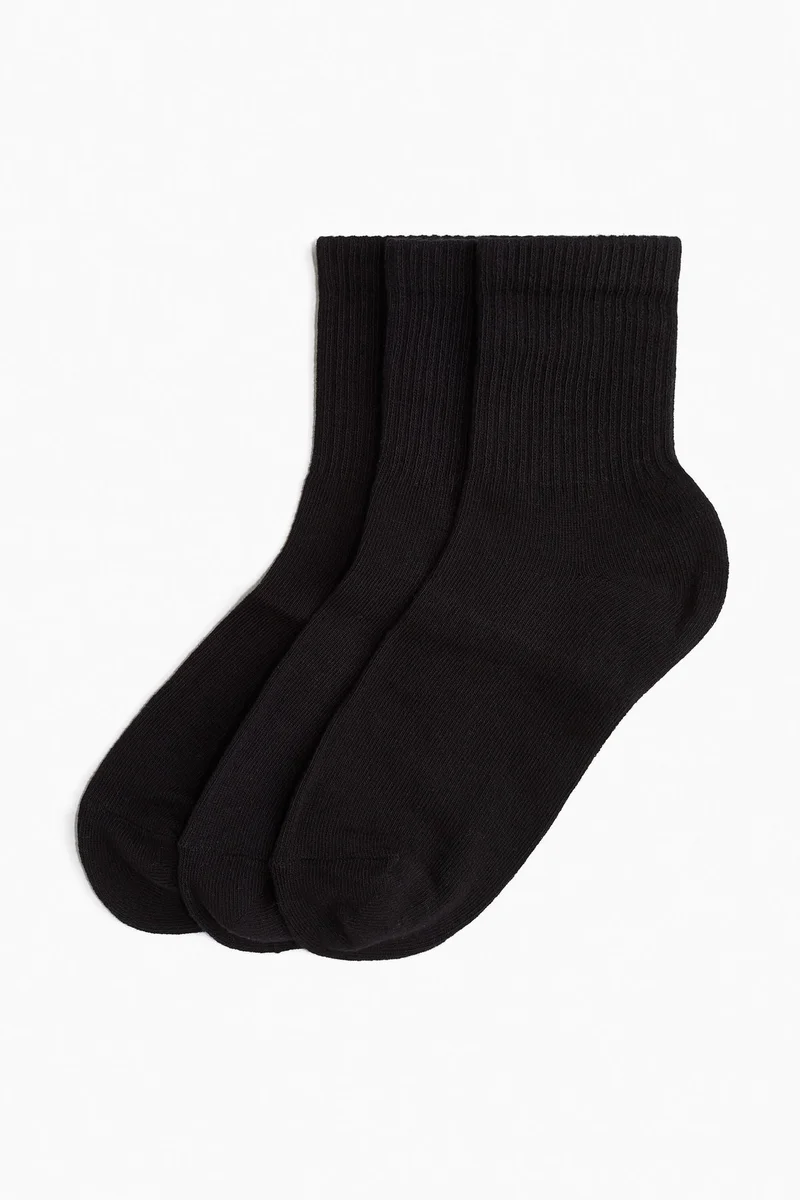 H&M 3-pack socks