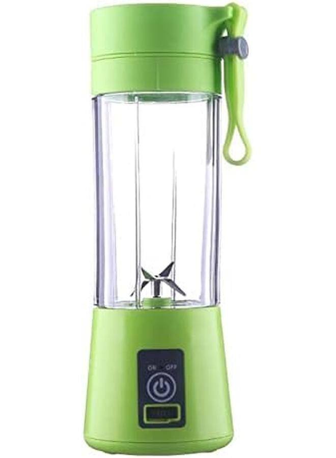 1st Usb Mini Electric Fruit Juicer Handheld Smoothie Maker Blender Green - Image 2