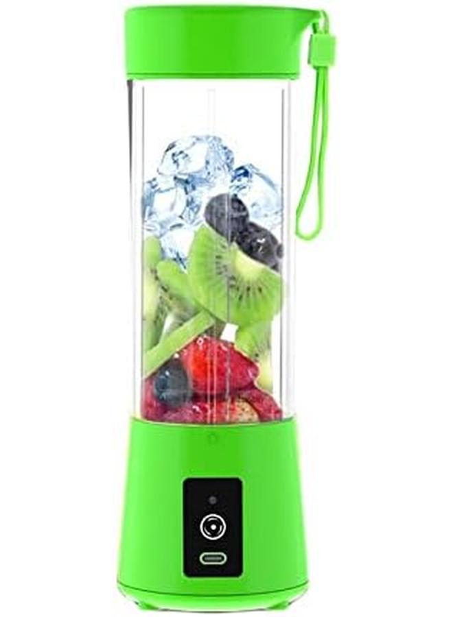 1st Usb Mini Electric Fruit Juicer Handheld Smoothie Maker Blender Green - Image 3