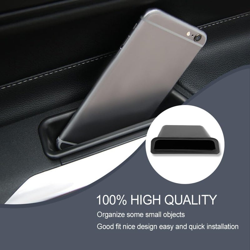 CHRYMUM Car Door Side Storage Box - 2PCS Organizer for Ford Mustang - Image 4