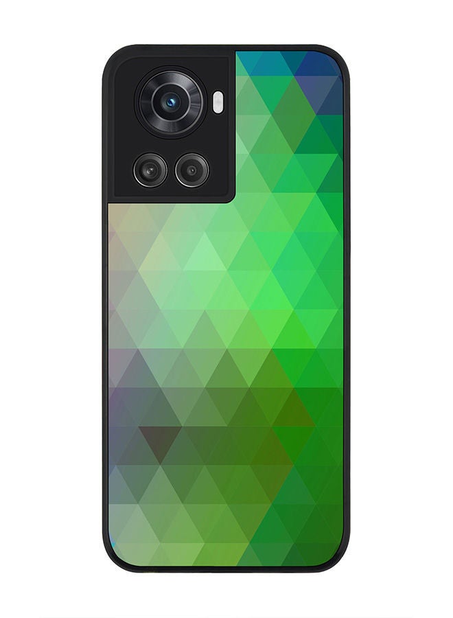 Stylizedd Rugged Black edge case for OnePlus 10R 5G/OnePlus Ace 5G Slim fit Soft Case Flexible Rubber Edges Anti Drop TPU Gel Thin Cover - Orchid Prism - Image 1