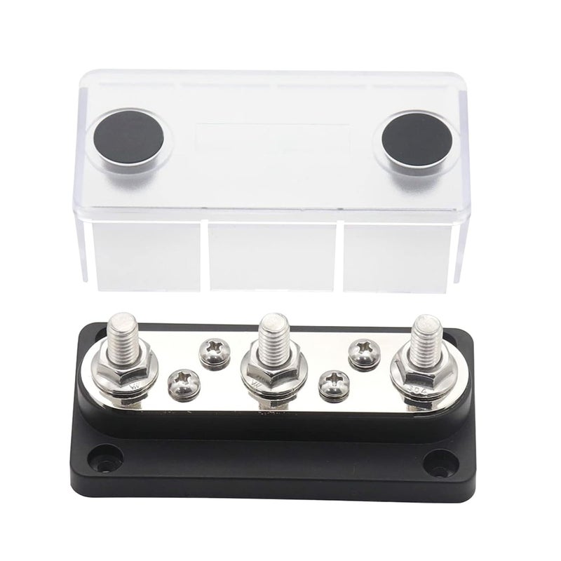 Bus Bar Box Power Distribution Block DC48V 150A With Cover For Marine Boat Truck - Image 5