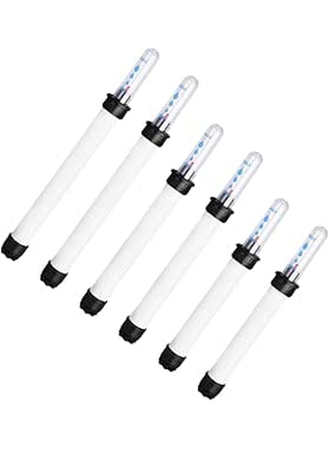 6 Pcs Blue Plant Water Level Gauge Indicator Flower Pot Moisture Meter - Image 1