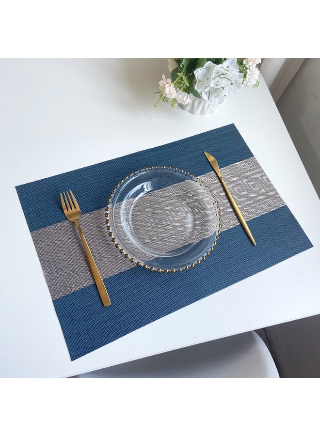 2pcs Chinese Style Jacquard Table Mat Chinese Style Tea Mat Washed Quick Drying Table Flag Zen Tea Towel - Image 1