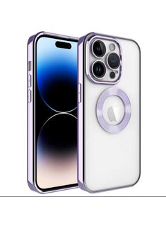 Voyo Apple iPhone 14 Pro Max Logo Detailed Silicone Lilac Camera Protection mega MF-VY-11A  - Image 1