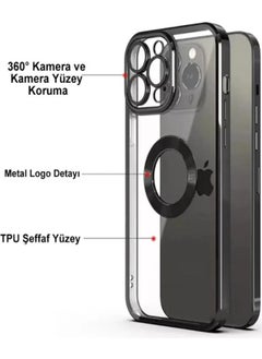 Voyo Apple iPhone 14 Pro Max Logo Detailed Silicone Lilac Camera Protection mega MF-VY-11A  - Image 2