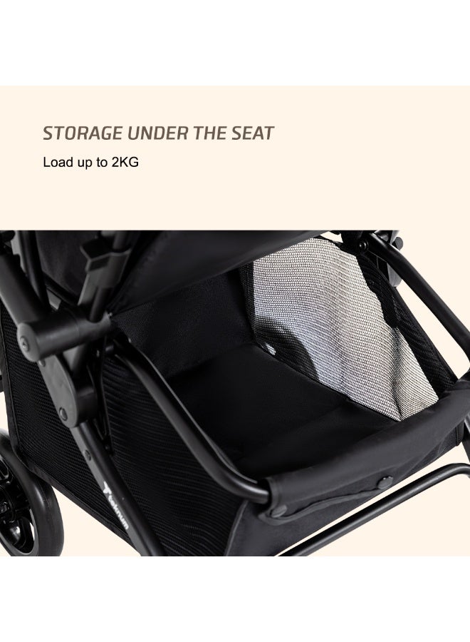 TEKNUM Look at Me Reversible 2 Stroller - Black - Image 5