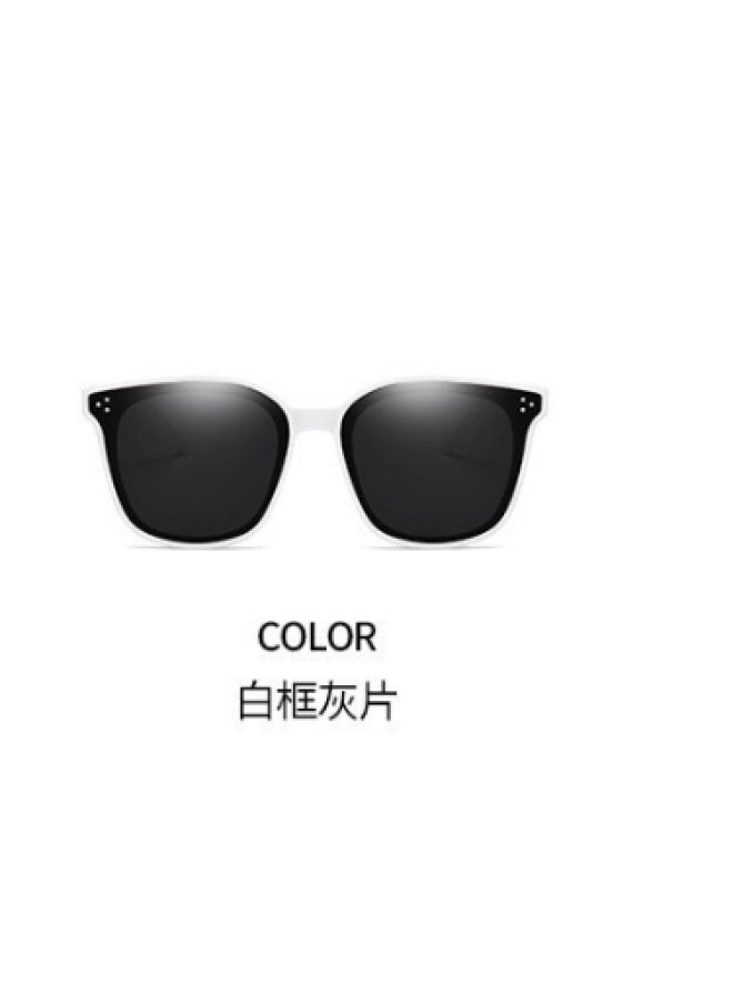 Generic - 2024 Polarized Sunglasses Men Women Brand Designer Retro Round Sun Glasses Vintage Male Female Goggles UV400 Oculos Gafas De Sol-Lenses Color:C 02 - Image 1