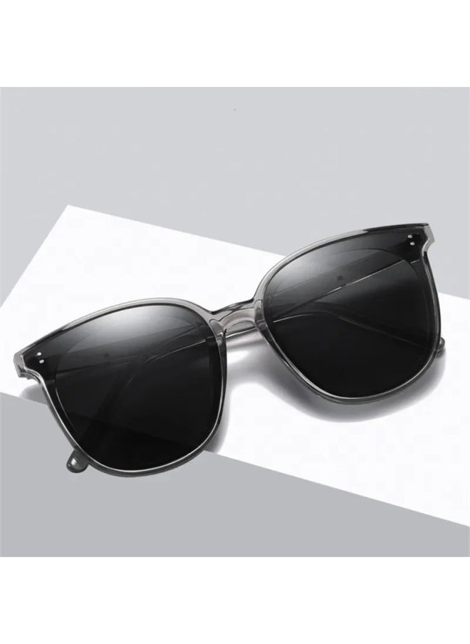 Generic - 2024 Polarized Sunglasses Men Women Brand Designer Retro Round Sun Glasses Vintage Male Female Goggles UV400 Oculos Gafas De Sol-Lenses Color:C 02 - Image 1
