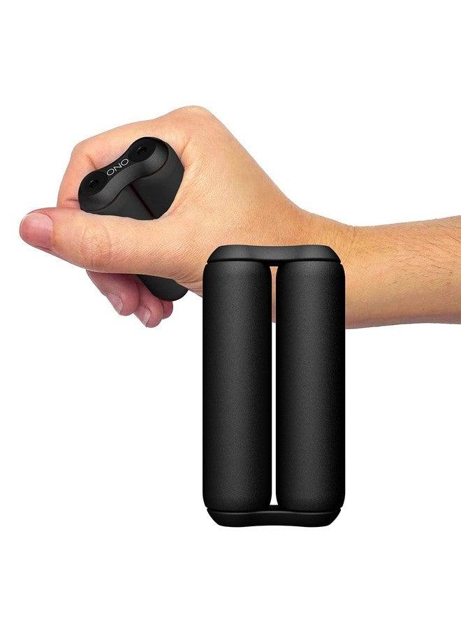 ONO Roller - Handheld Fidget Toy for Adults | Help Relieve Stress, Anxiety, Tension | Promotes Focus, Clarity | Compact, Portable Design (Junior Size/ABS Plastic, Black) - Image 1