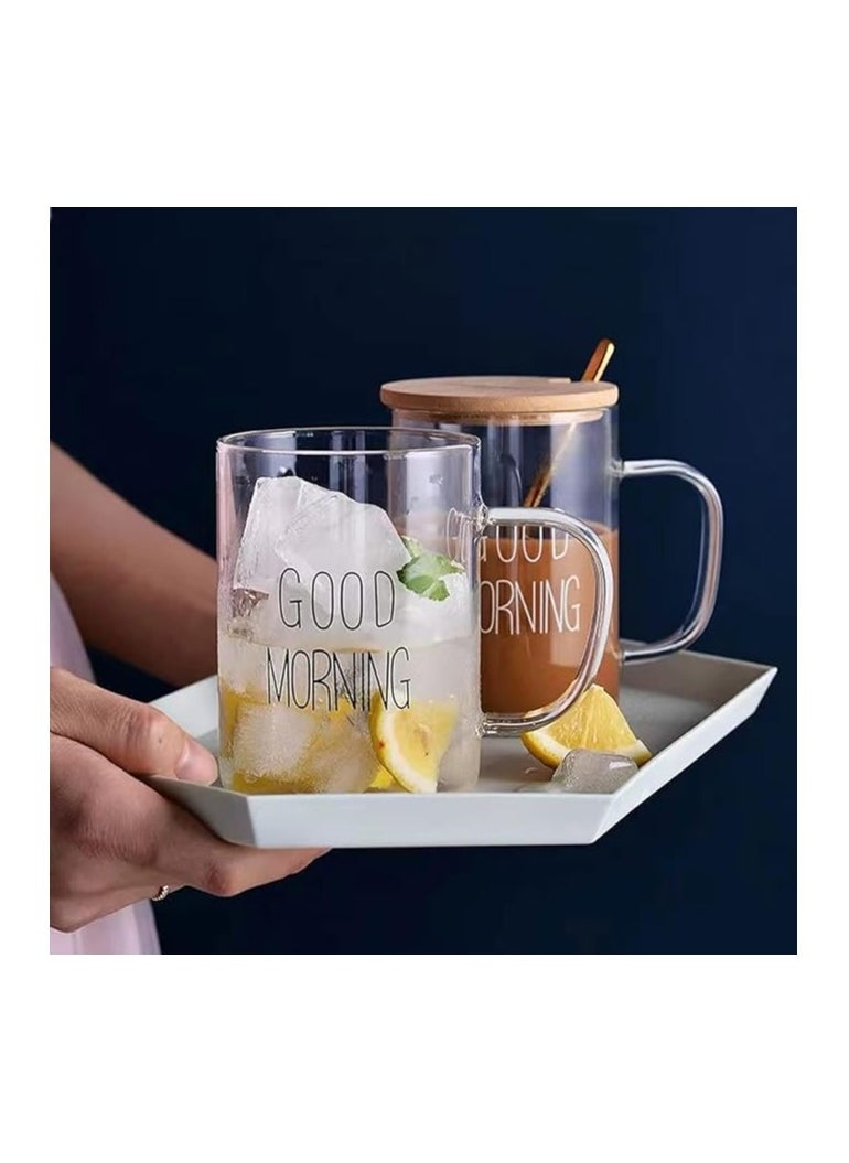 Premium Thermal Glass Mugs with Printed Good Morning and Handles for Juice Tea Coffee 450ml - pzsku/Z4550617D3D0A9ADD0F59Z/45/_/1695819560/6b9ee8e3-98d5-4f0d-aaea-6977a1b421b9