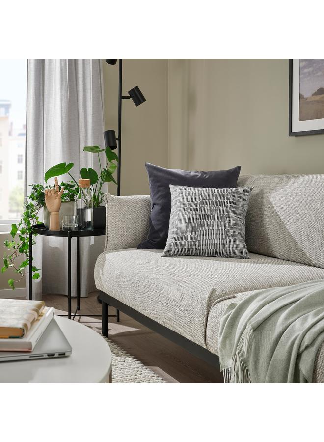 Zaboon Cushion, Grey, 40X40 Cm - Image 2