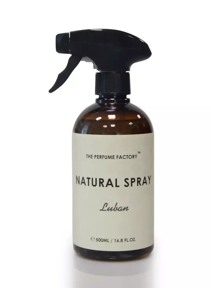 مصنع برفيوم فاكتوري بخاخ عطر طبيعي - 500 ملليلتر - لبان