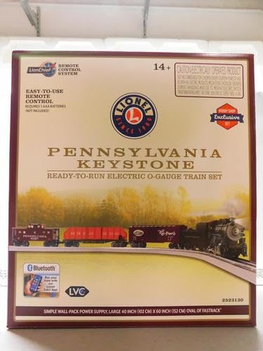 LIONEL Pennsylvania Keystone LIONCHIEF WBluetooth 50 Train Set O Gauge 2523130 - Image 1