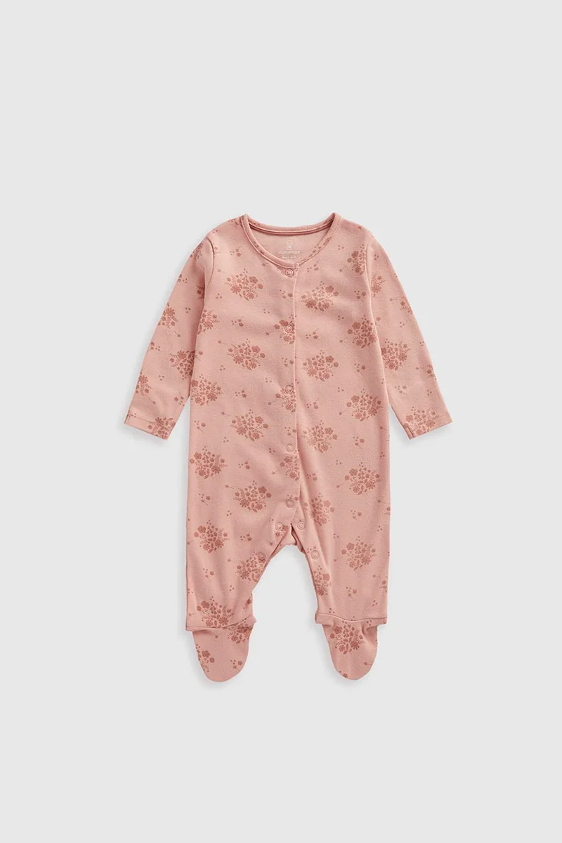 mothercare Autumn Mouse All-in-Ones - 3 Pack