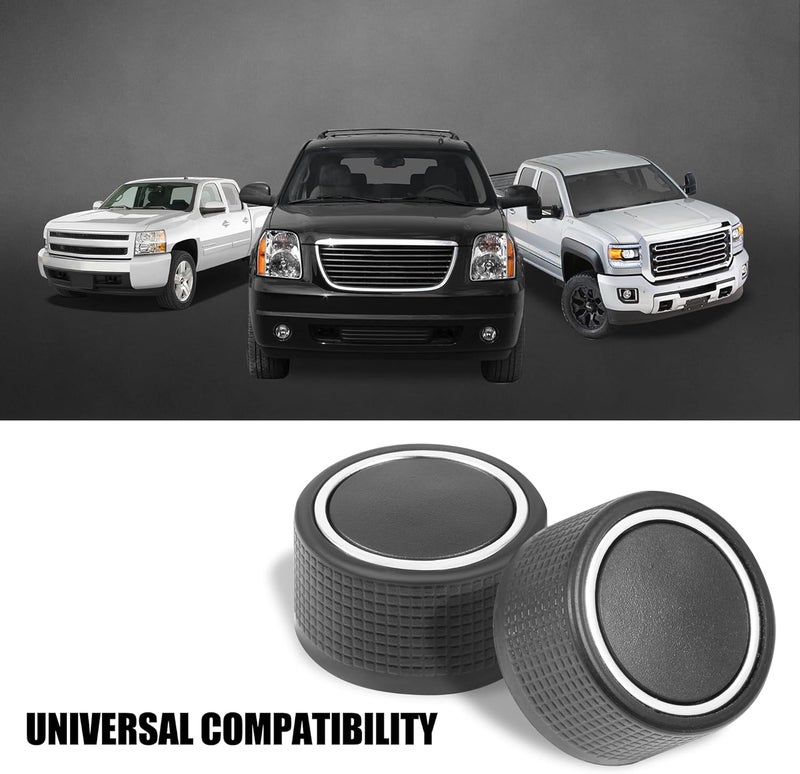 VOFONO 2 Rear Control Knobs for Buick Escalade Enclave Tahoe Chevrolet GMC - Image 2