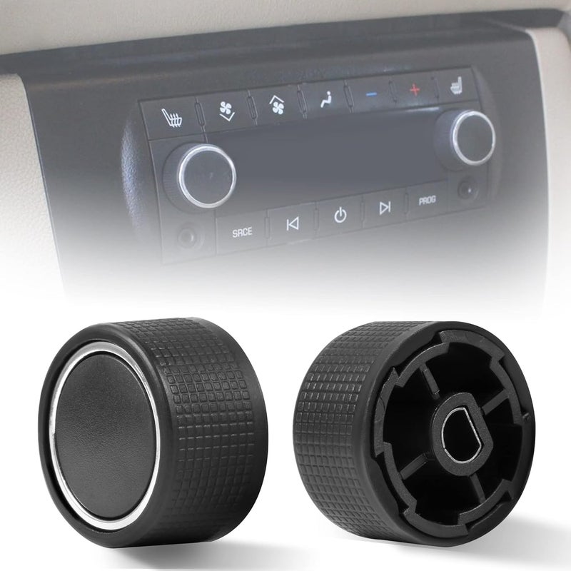 VOFONO 2 Rear Control Knobs for Buick Escalade Enclave Tahoe Chevrolet GMC - Image 1