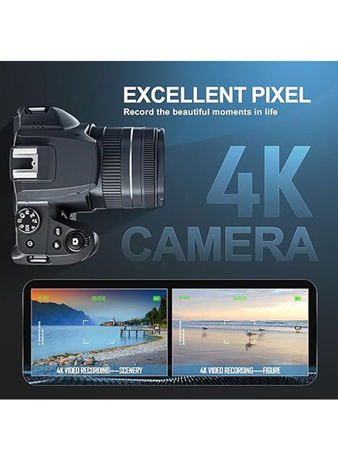 Generic Digital camera, 64MP 40x zoom camera for photography and video, 4K optical vlog camera for YouTube - Image 2