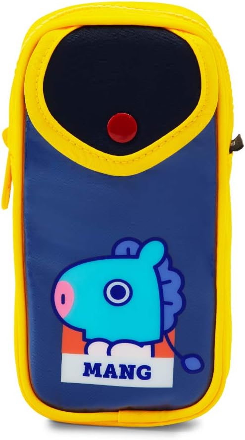 حقيبة أقلام مANG الكلاسيكية مع سحاب، حقيبة مكياج، حقيبة أدوات شخصية