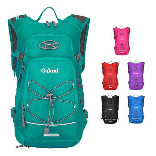 Goloni Hydration Backpack,Lightweight Hiking Backpack with 2L Water Bladder,Insulation Water Backpack for Men Women,Hydration Pack for Biking, Running, Festival,Camping - Image 1