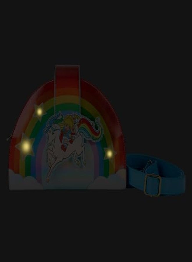 Loungefly حقيبة كروس بودي لونج فلاي هولمارك قوس قزح برايت و ستارلايت - Image 4