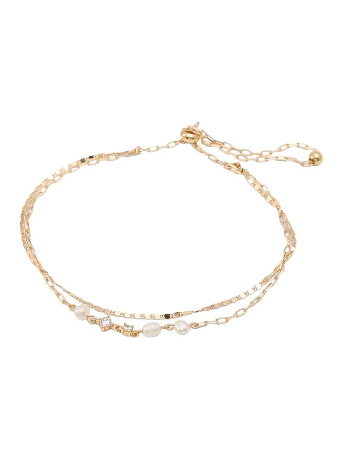 Eloditte Ladies White Bracelet