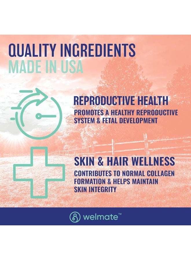 WELMATE Zinc Sulfate 220mg | Dietary Supplement | Immune Health Support | 200 Count Tablets - Image 4