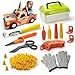 stochastic box Cardboard Construction Kit for Kids 150 Pcs Cardboard Cutter Safe Kids Tool Set for Todder with Storage BoxCreative Educational Toys Gift for Boys and Girls - Image 2