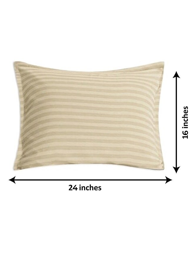 Eworld 3-piece Bedding Set Includes 2 Premium Bed Pillows & 1 Full-Body Pillow for Adults, Breathable & Ideal for Side Sleepers with Polyester Filling & Soft Cotton Cover, Available in Multiple Colors  - Image 3