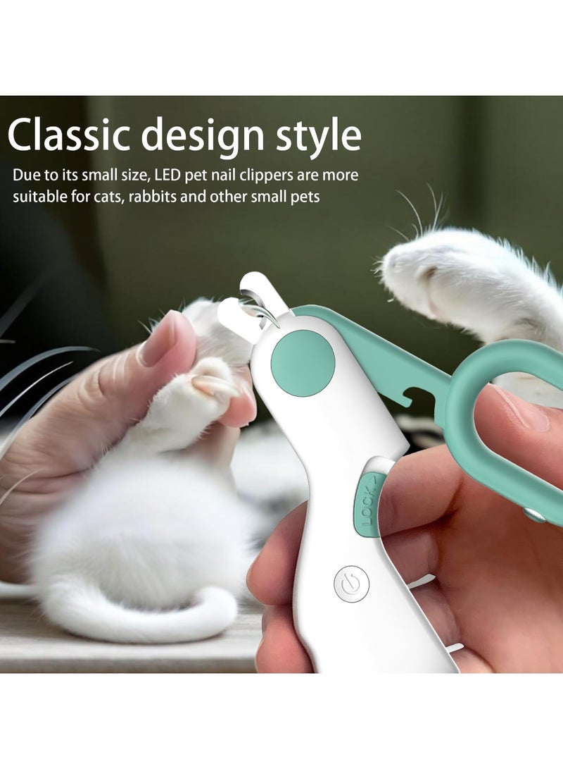 أدى المهنية الكلب والقط مسمار المقص - الحيوانات الصغيرة سلامة المقص - جرو هريرة - أرنب الطيور - تجنب الإفراط في قطع ( الأزرق ) - Image 4