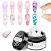 Supwee Solid Sculpture Builder Gel, 3D Nail Gel Milky White Non-Stick Hand Nail Extension Gel for Carving Patterns Decoration Nail Art Emboss Hard Gel for Nails Mnicure DIY at Home 14g(0.49 oz) - Image 2