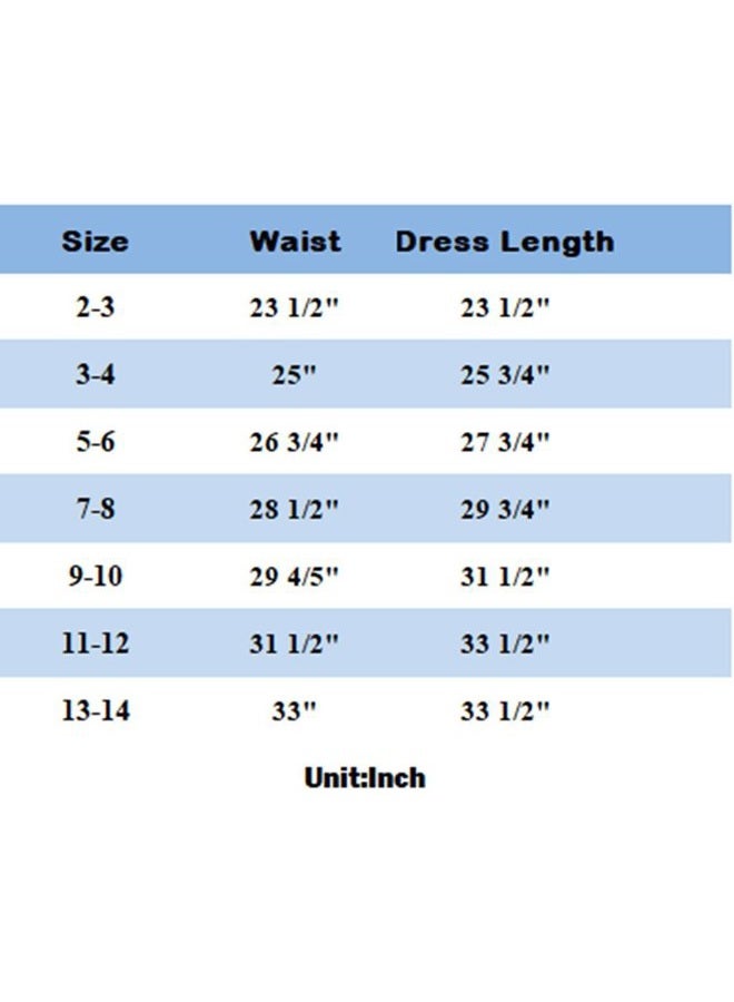 DreamHigh Wedding Flower Girl's Ruffles Lace Cute Bow Waist Evening Dress up, Pink, 10 Years - Image 3