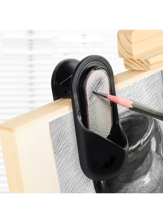 Sandpaper Board Pencil Sharpener – Charcoal Pencil Tip Sketching Sandpaper Stick Art Supplies - Image 2