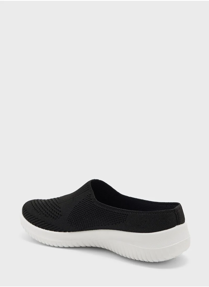 جينجر Breathable Knit Comfort Slip On Shoe
